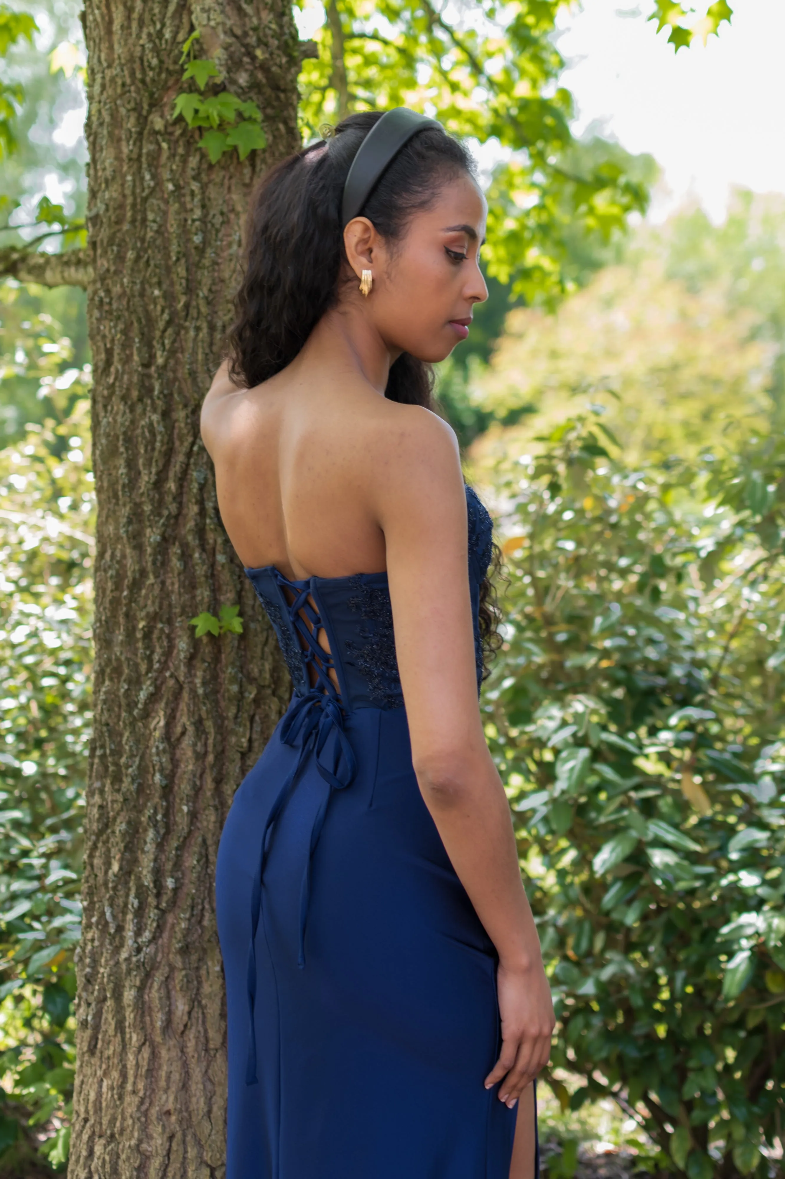 Shooting Star Dress - Navy