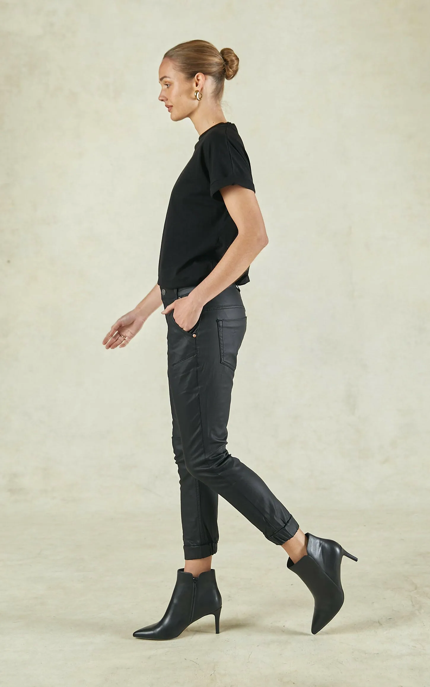 Slouchy Black Tee