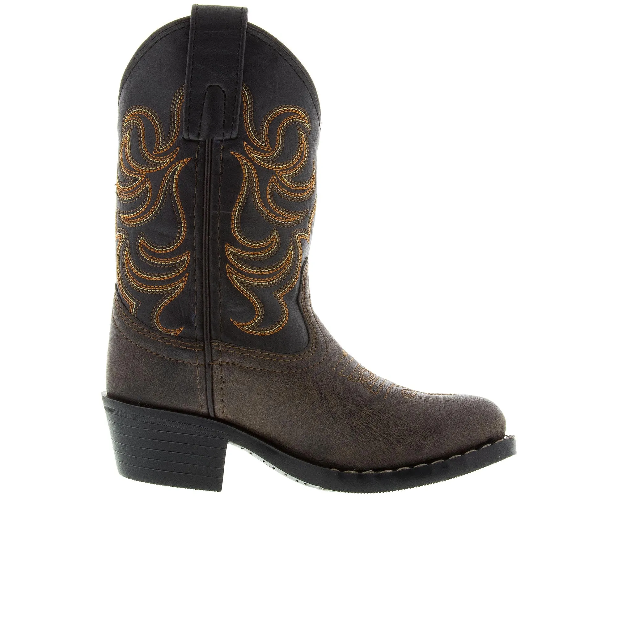 Smoky Mountain Boots Childrens Monterey Western Brown Black