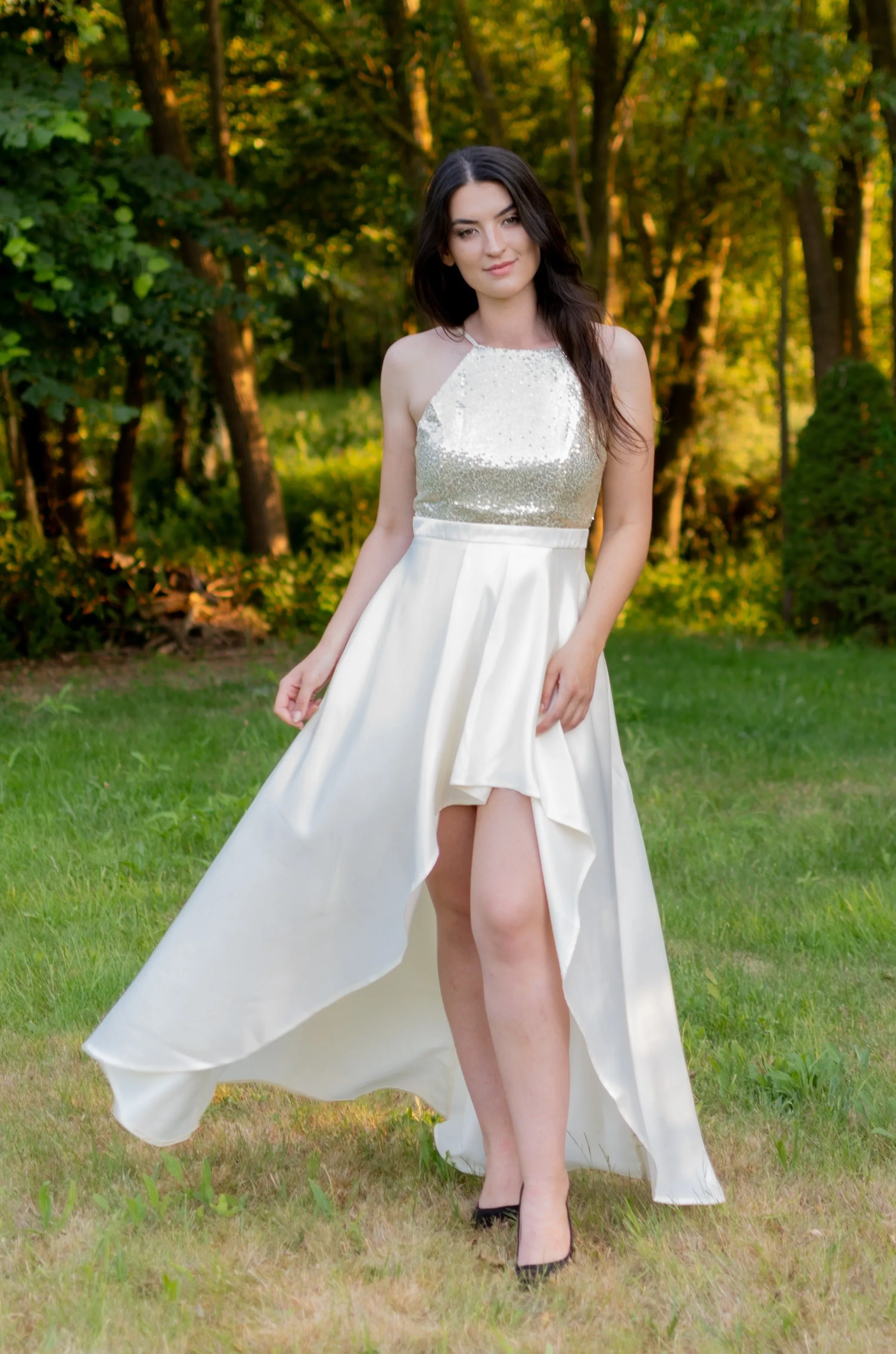 Soiree Dress - Creamy White