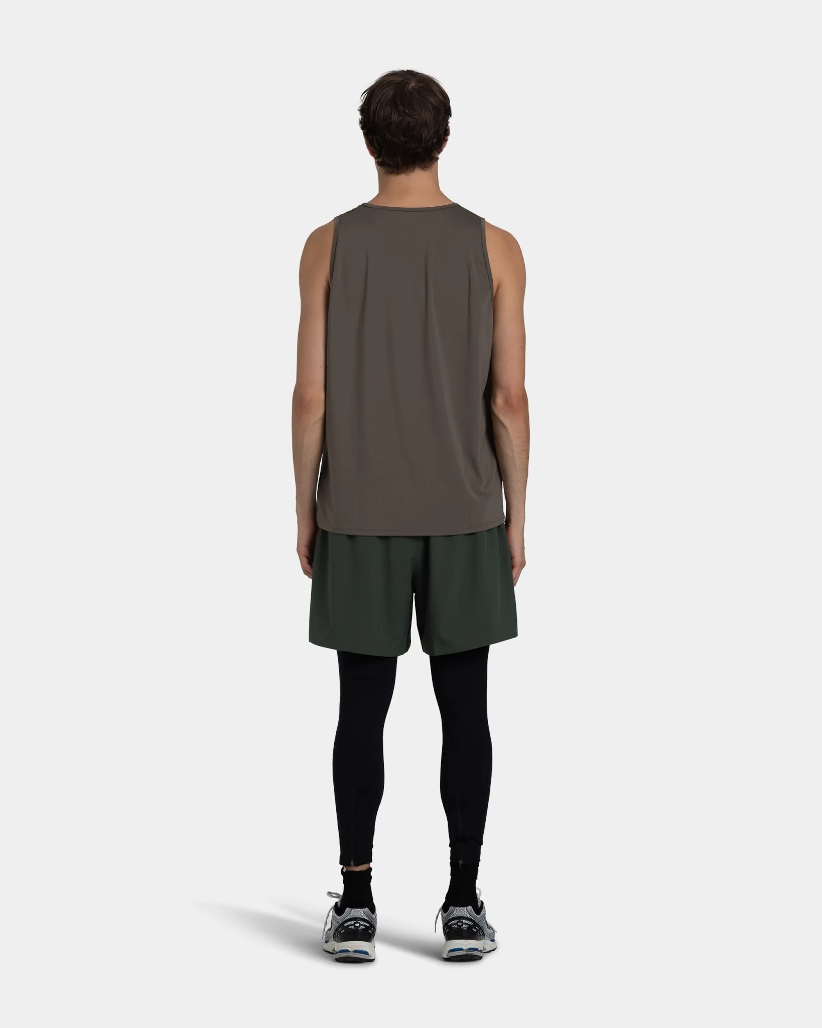 Sports Tank-Top, Men (Cord Brown) -