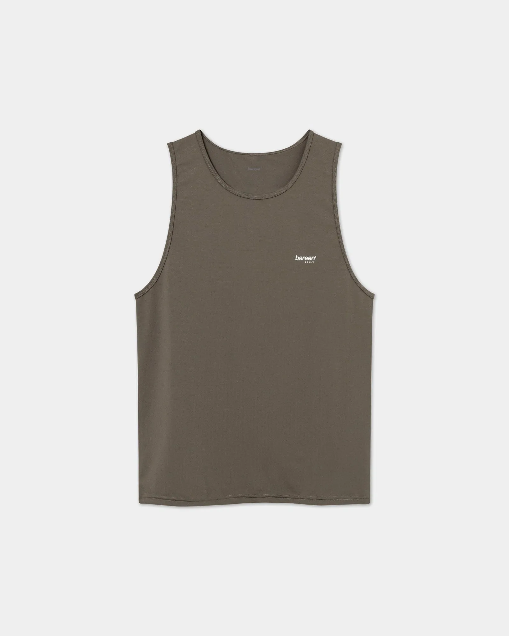 Sports Tank-Top, Men (Cord Brown) -