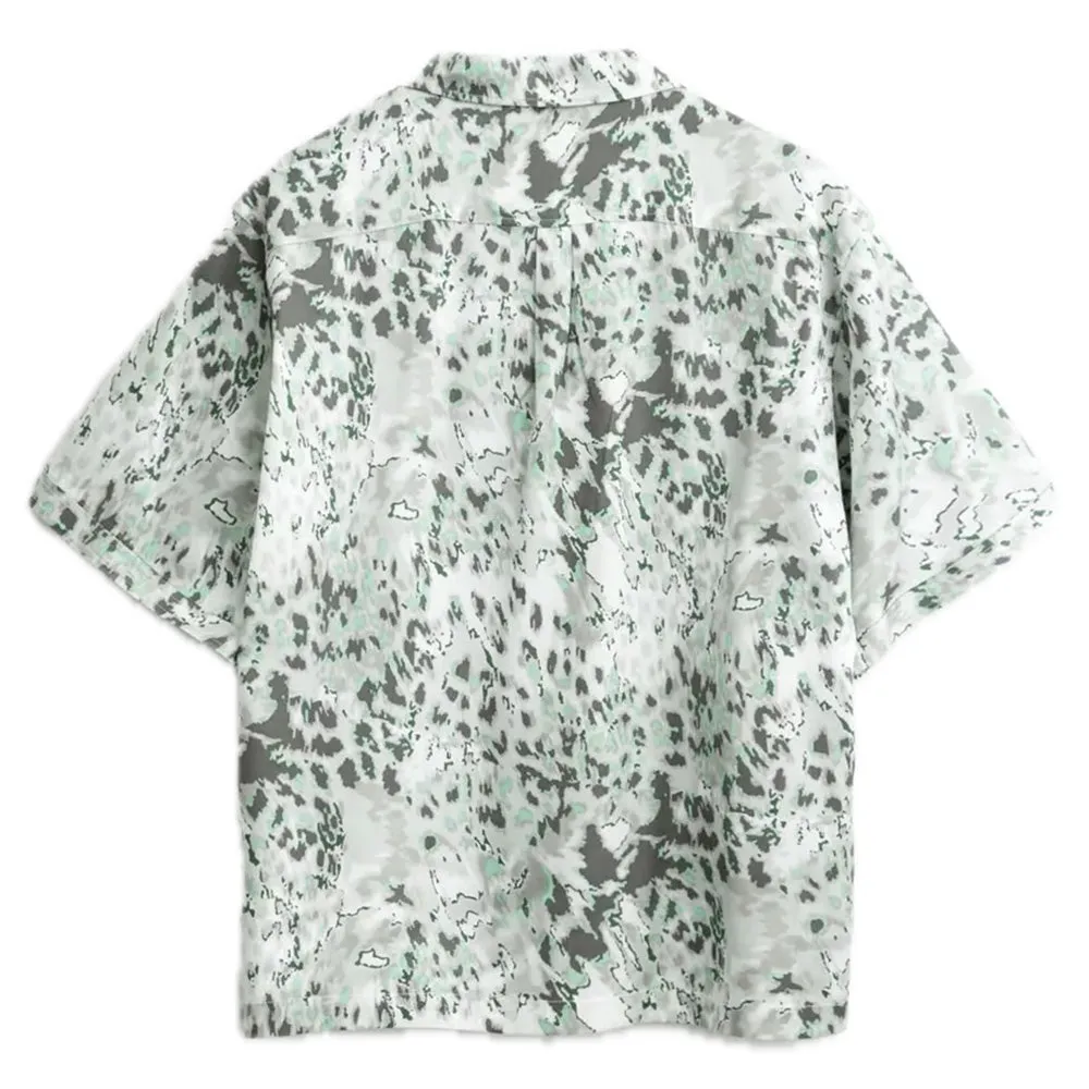 Stampd Ocean Leopard Camp SS Woven Button Down