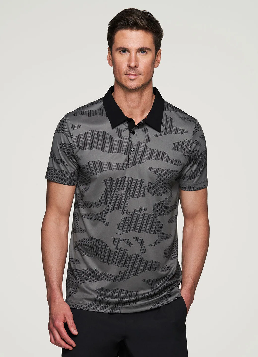 Stay On Course Camo Polo