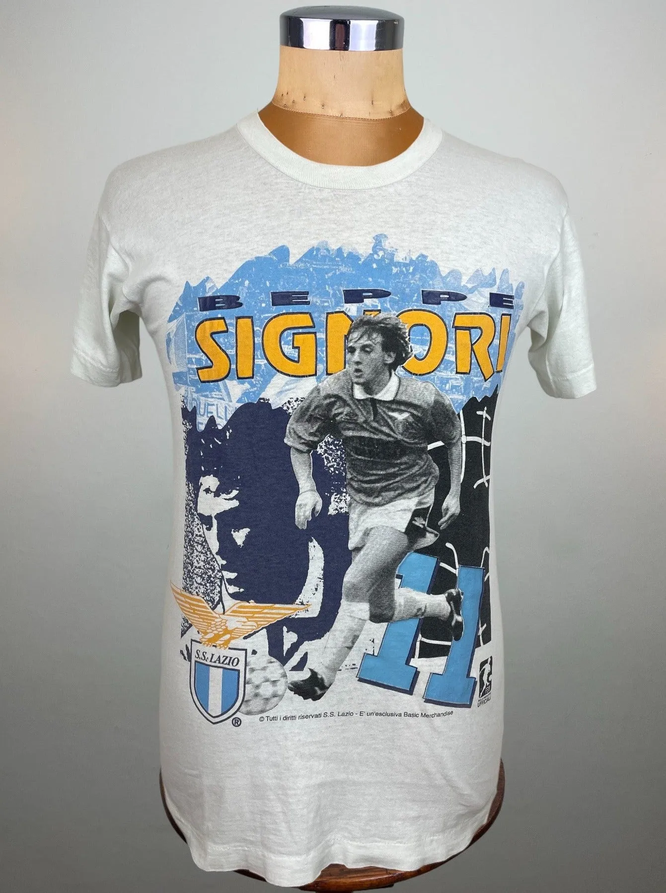 T-Shirt | 1993 | Lazio | Beppe Signori Official T-Shirt