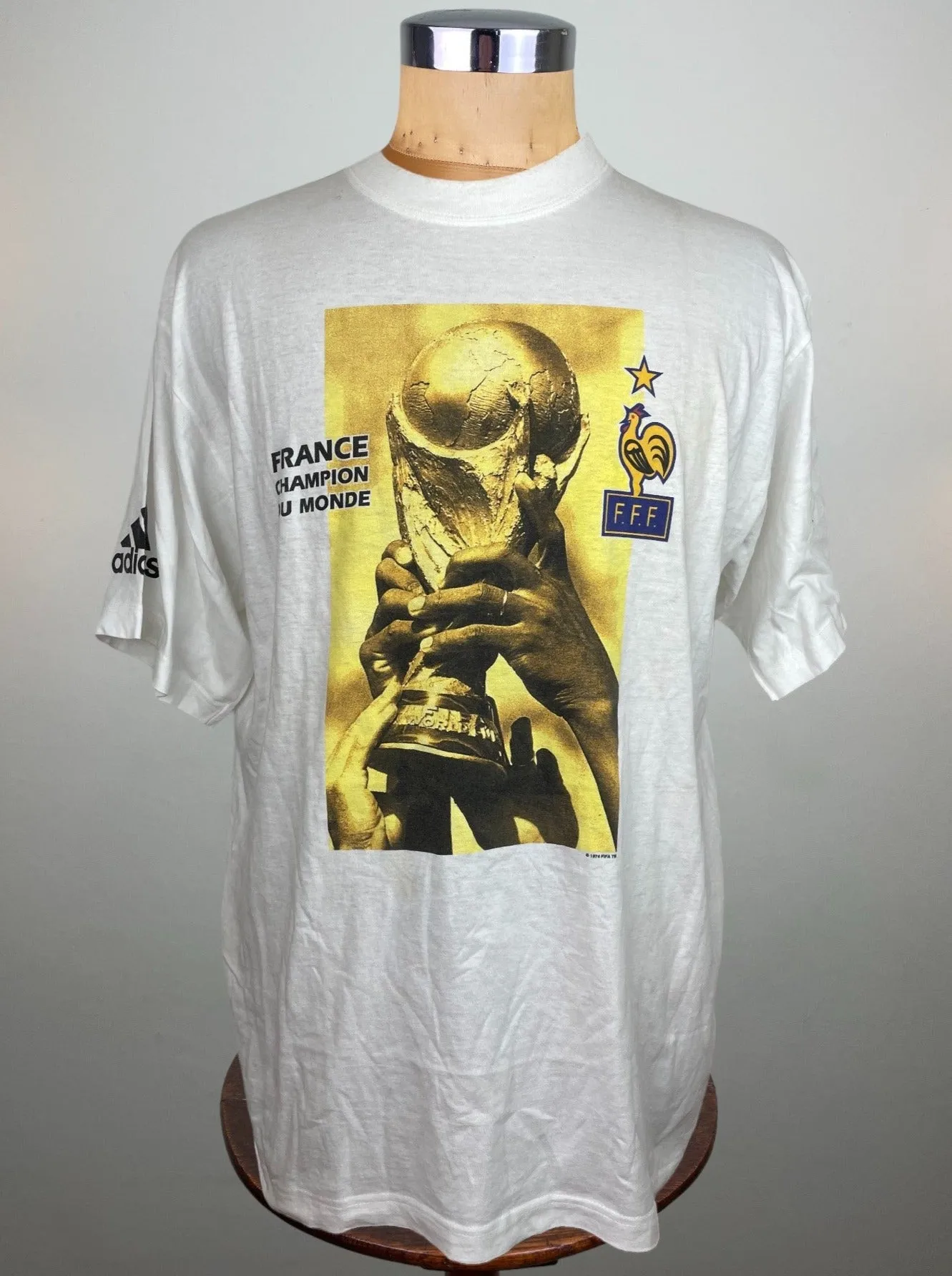 T-Shirt | 1998 | France | World Champions Official T-Shirt