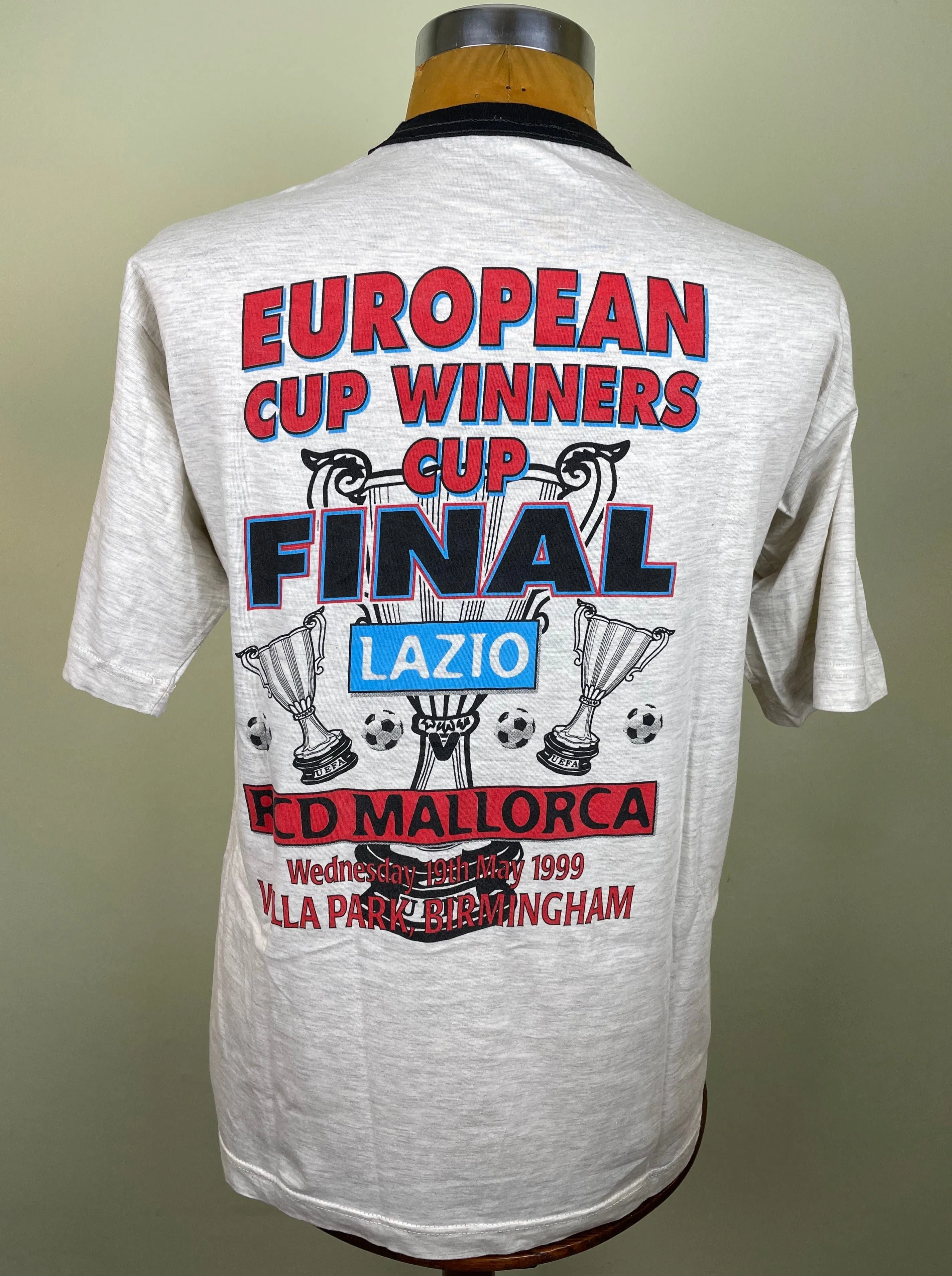 T-Shirt | 1999 | Lazio vs Mallorca | Cup Winners Cup Final | Bootleg T-Shirt