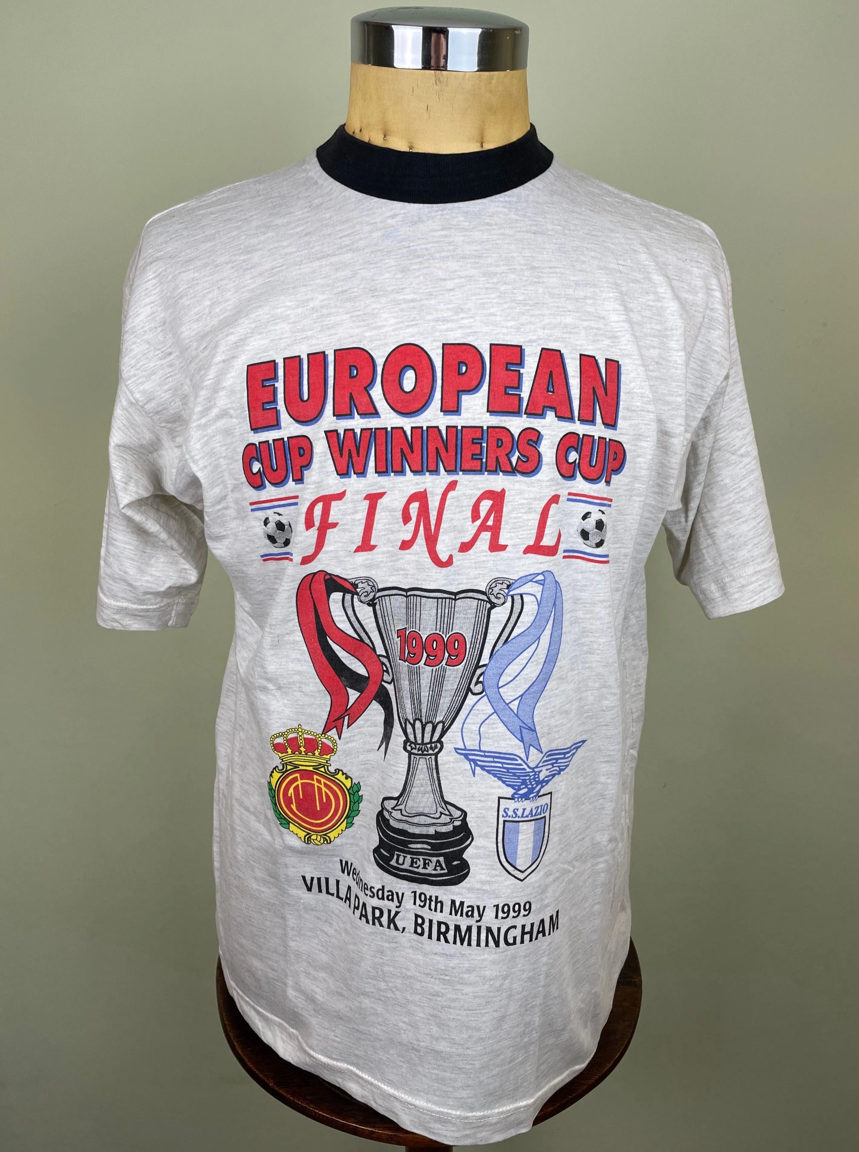 T-Shirt | 1999 | Lazio vs Mallorca | Cup Winners Cup Final | Bootleg T-Shirt