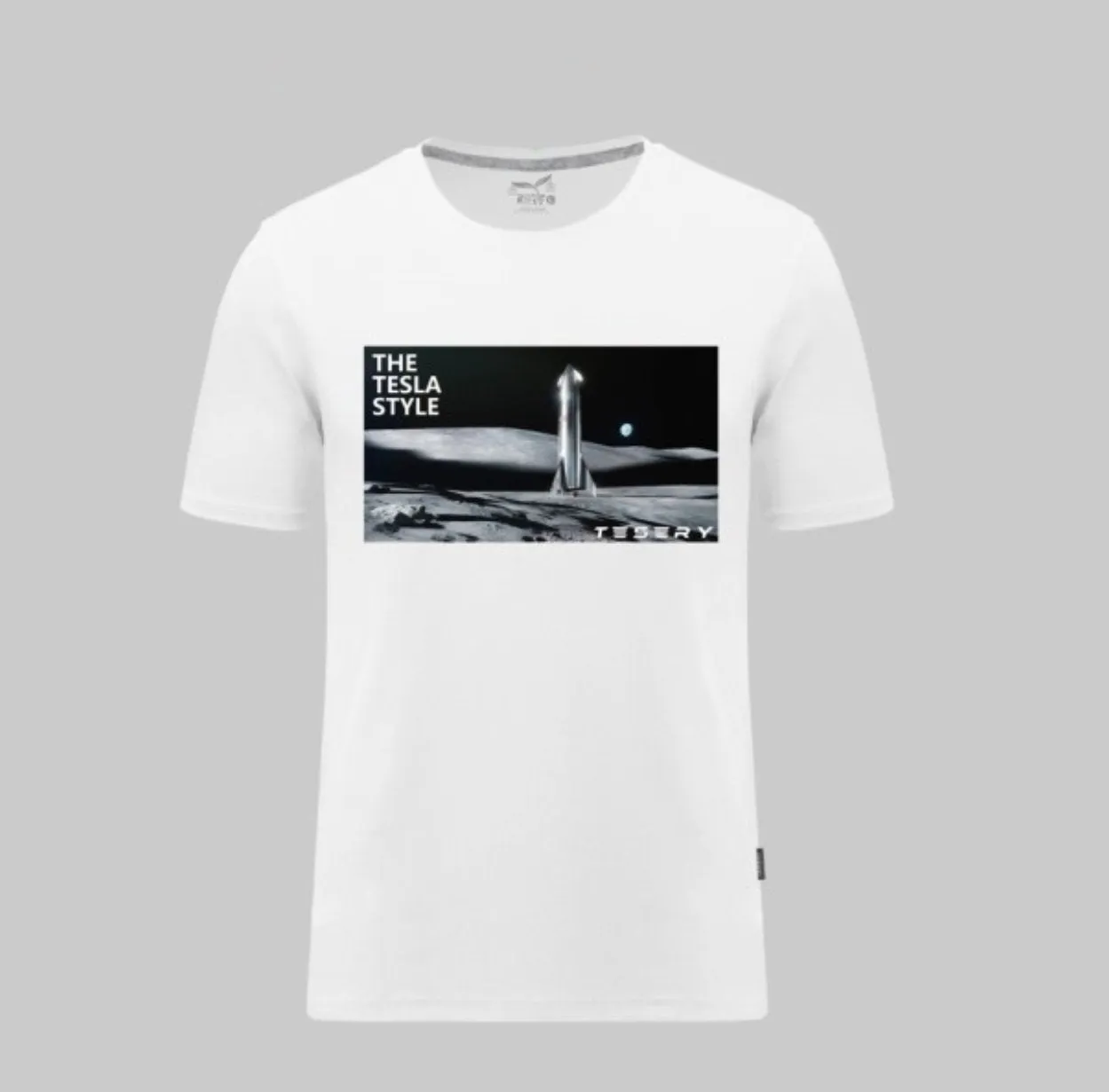 T-shirt form Tesery -SpaceX Rockets (Recommended to take one size up)