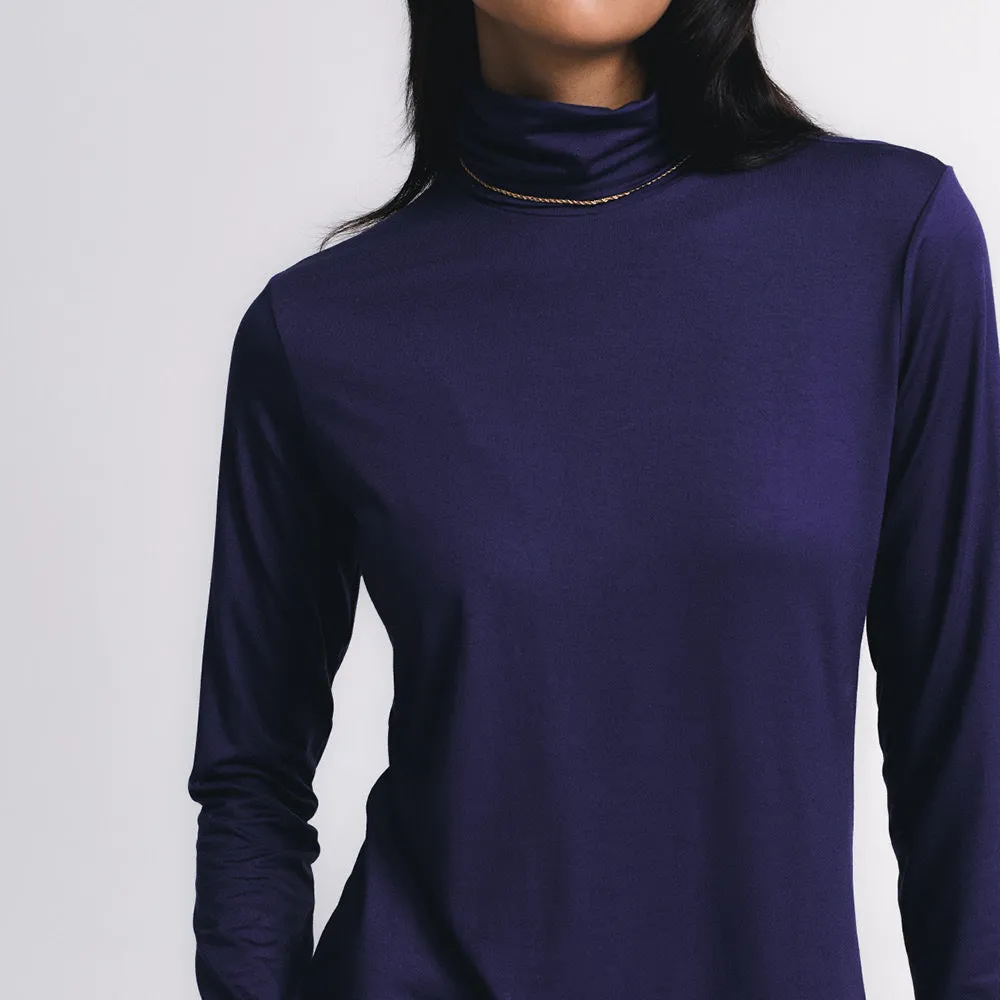 Tech T-shirt High Neck Long Sleeve Feminino