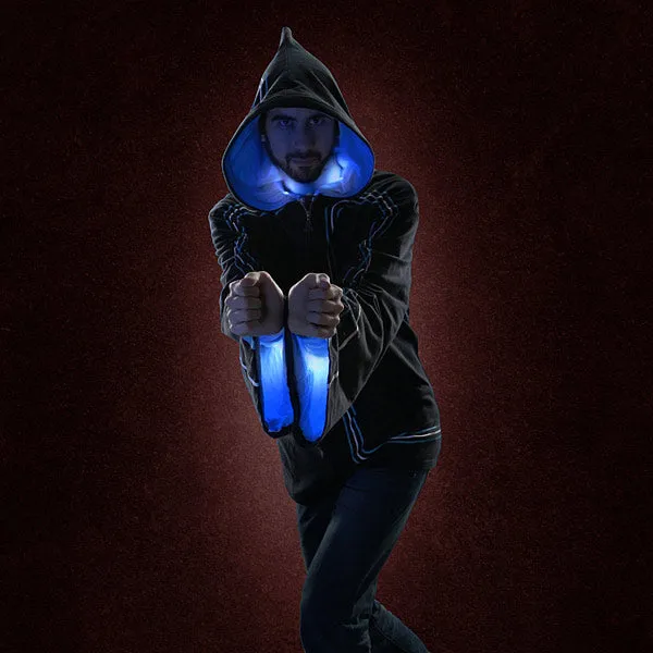 Technomancer Digital LED Wizard Hoodie