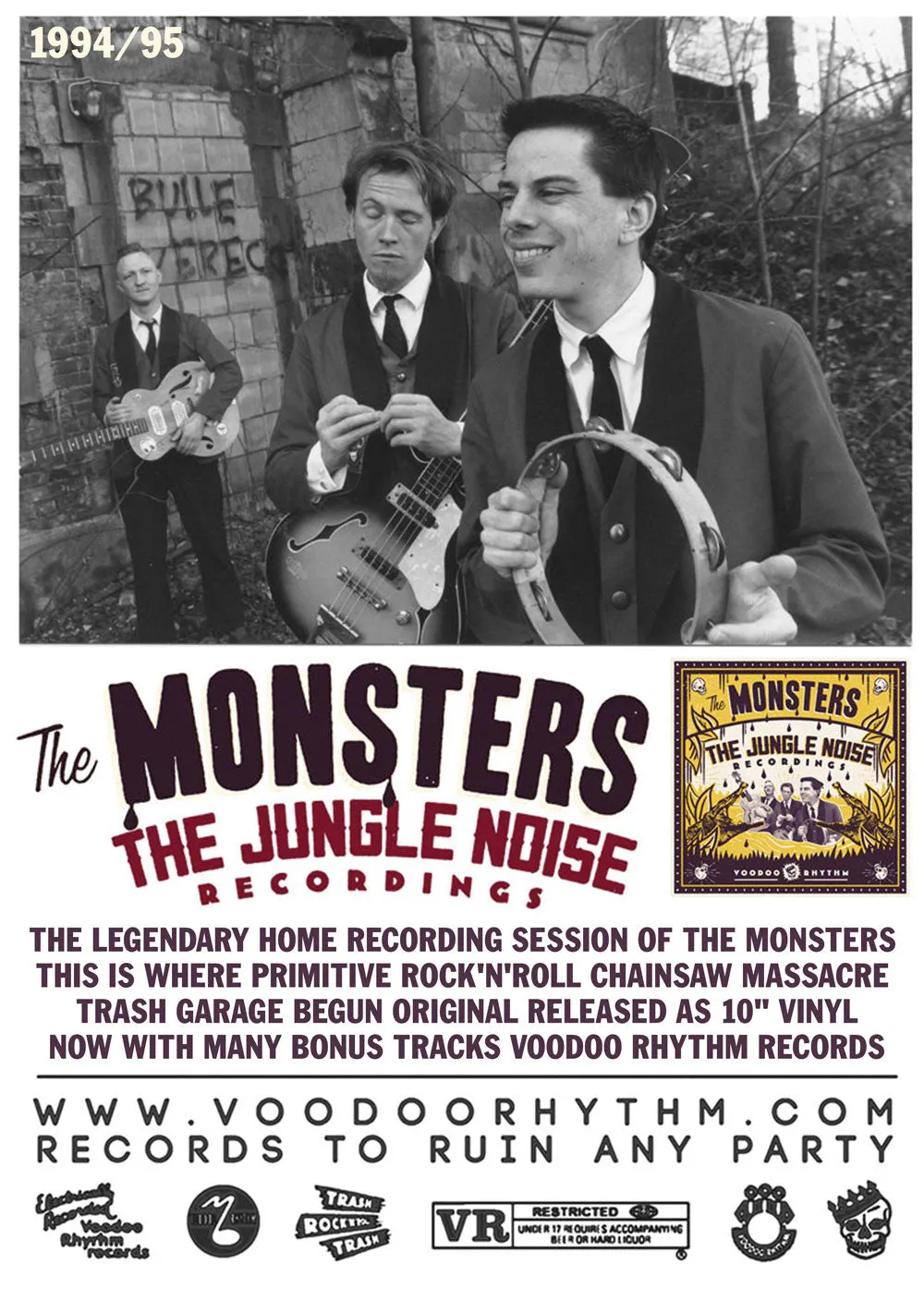 The Monsters - Jungle Noise Recordings (VRCD95/VR1295)