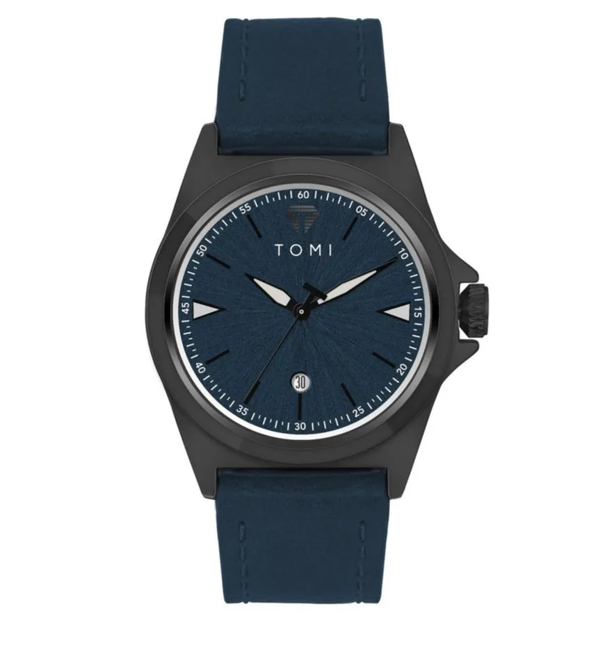 TOMI T-041 Business Watch Date Quartz