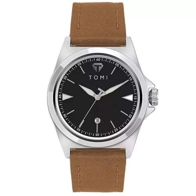 TOMI T-041 Business Watch Date Quartz