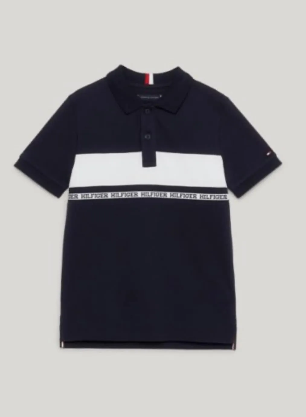 Tommy Hilfiger Polo Navy/White