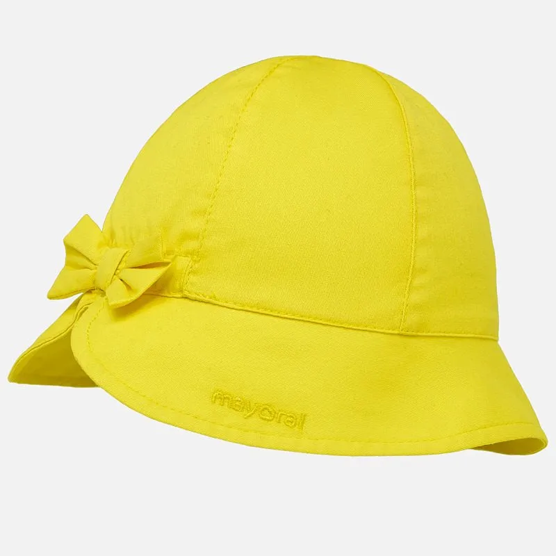 Twill Hat With Bow Infant Girl Mayoral 10535