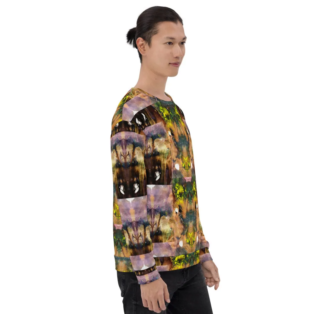 Unisex Crew Neck, Abstract Cut