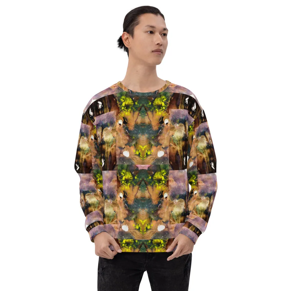 Unisex Crew Neck, Abstract Cut