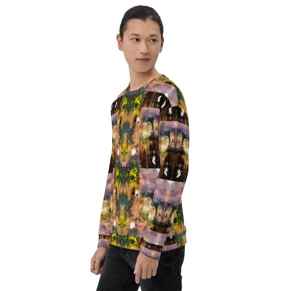 Unisex Crew Neck, Abstract Cut