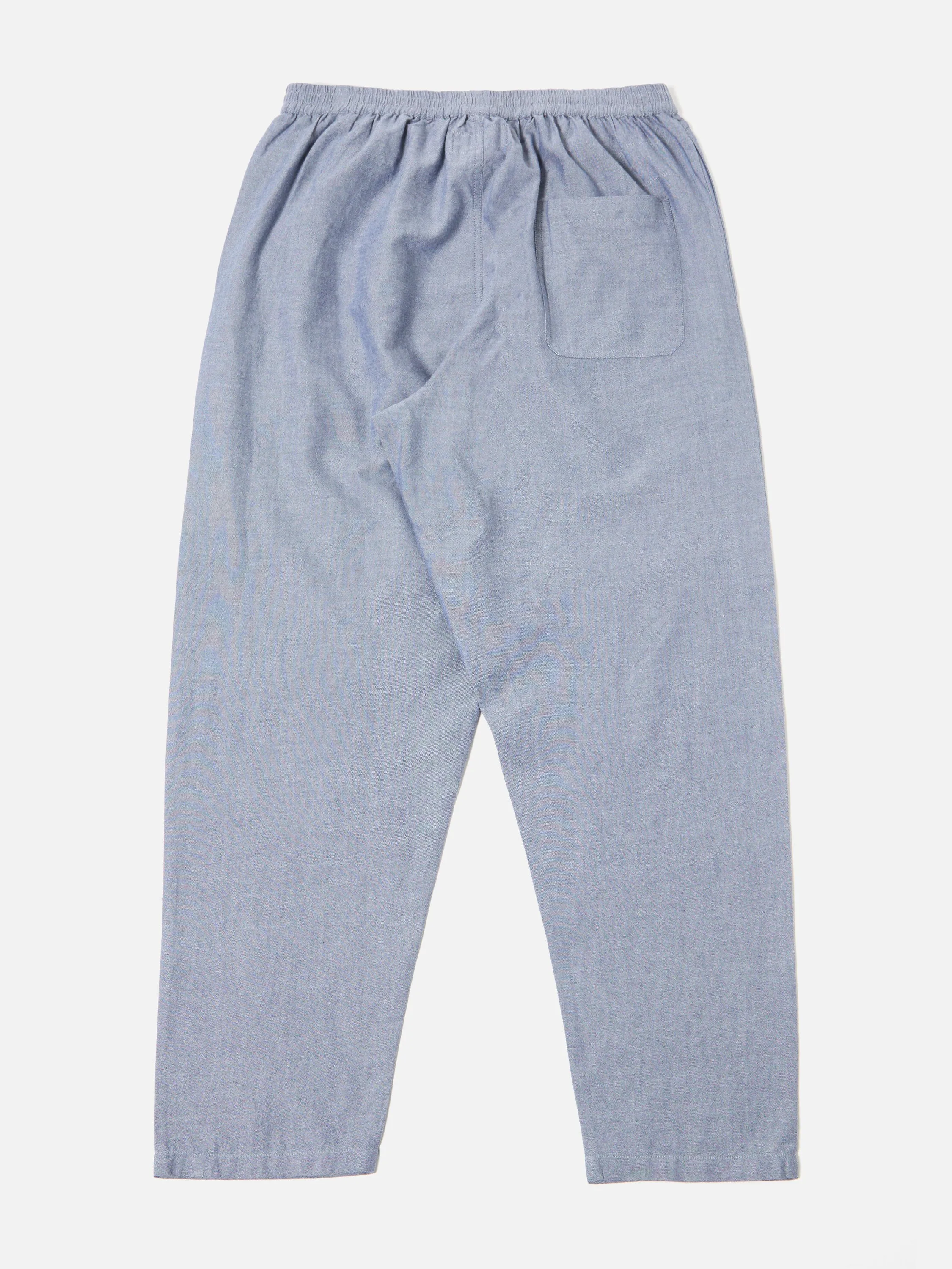 Universal Works Pyjama in Navy Oxford Cotton