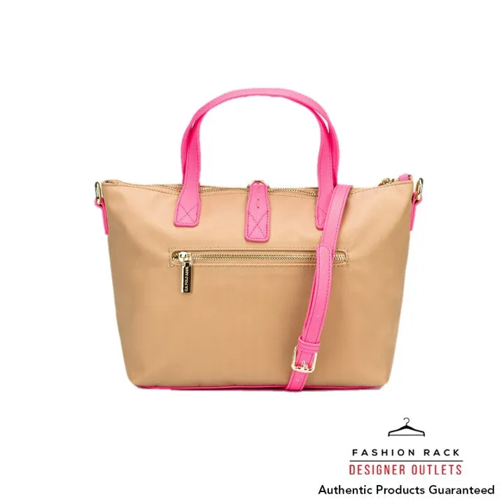 US Polo Assn Patterson Fluo Shopping S Nylon/Pu Beige/Pink