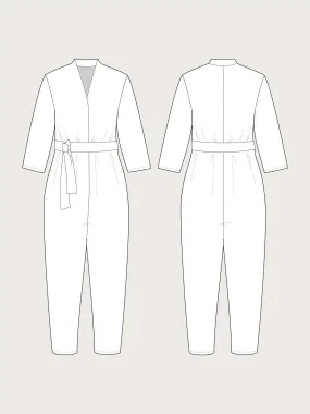 V-NECK JUMPSUIT PATTERN