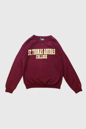 Vintage St. Thomas Aquinas College Sweatshirt Sz S