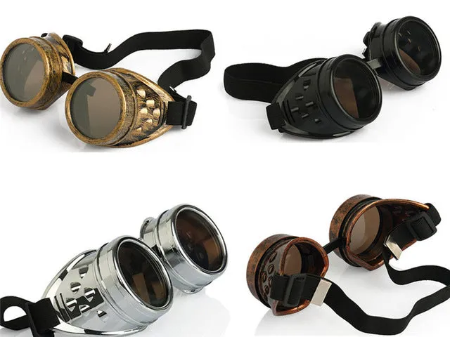 Vintage Style Victorian Steampunk Goggles