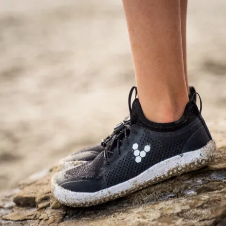 Vivobarefoot Junior Primus Sport III Obsidian