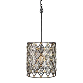 Windsor 345P01CBHG 1-Light Pendant Light - Carbon/Havana Gold