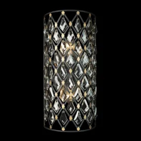 Windsor 345W02CBHG 2-Light Wall Sconce - Carbon/Havana Gold