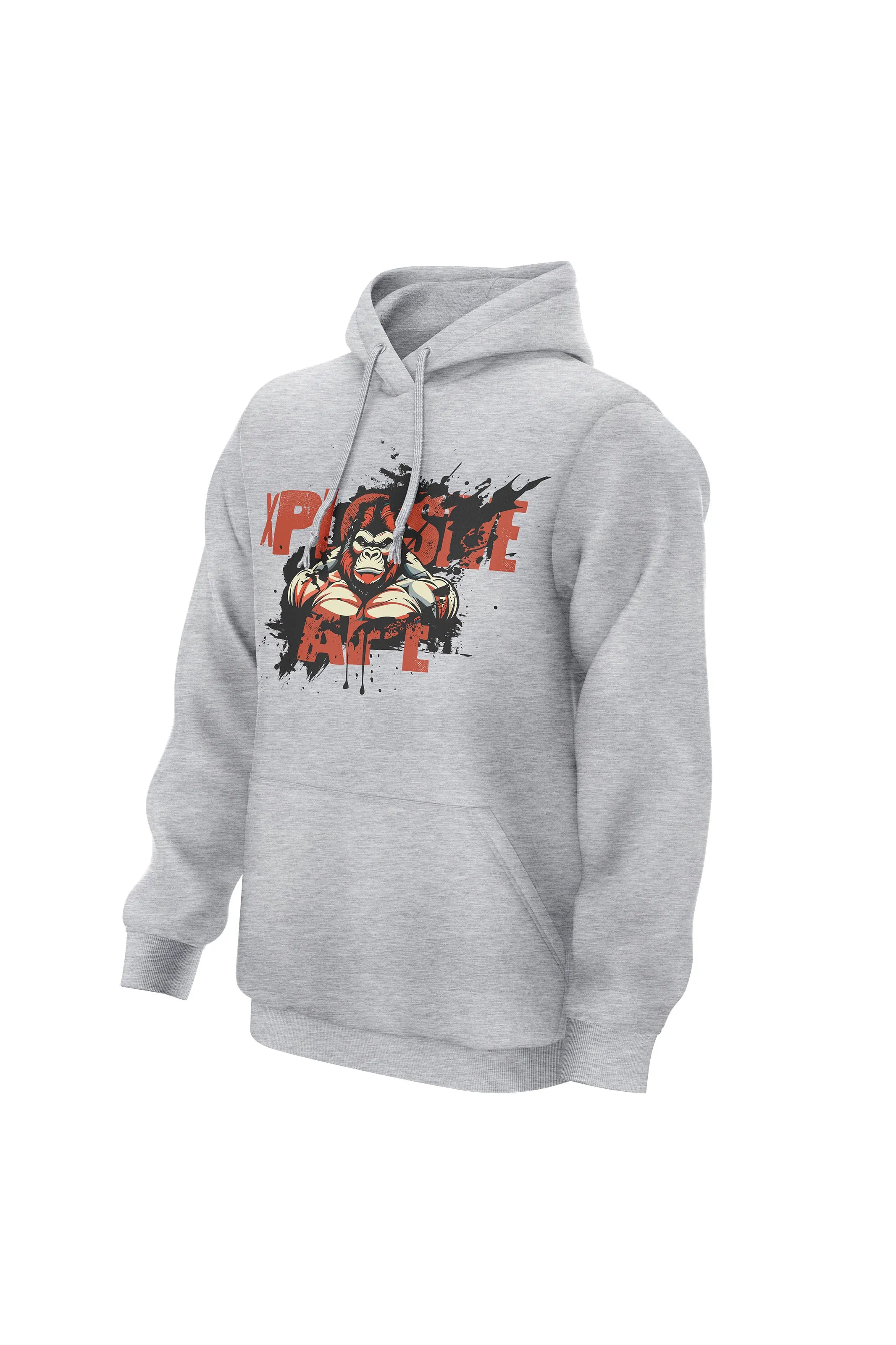 XAPE Splatter V1 Hoodie - Grey