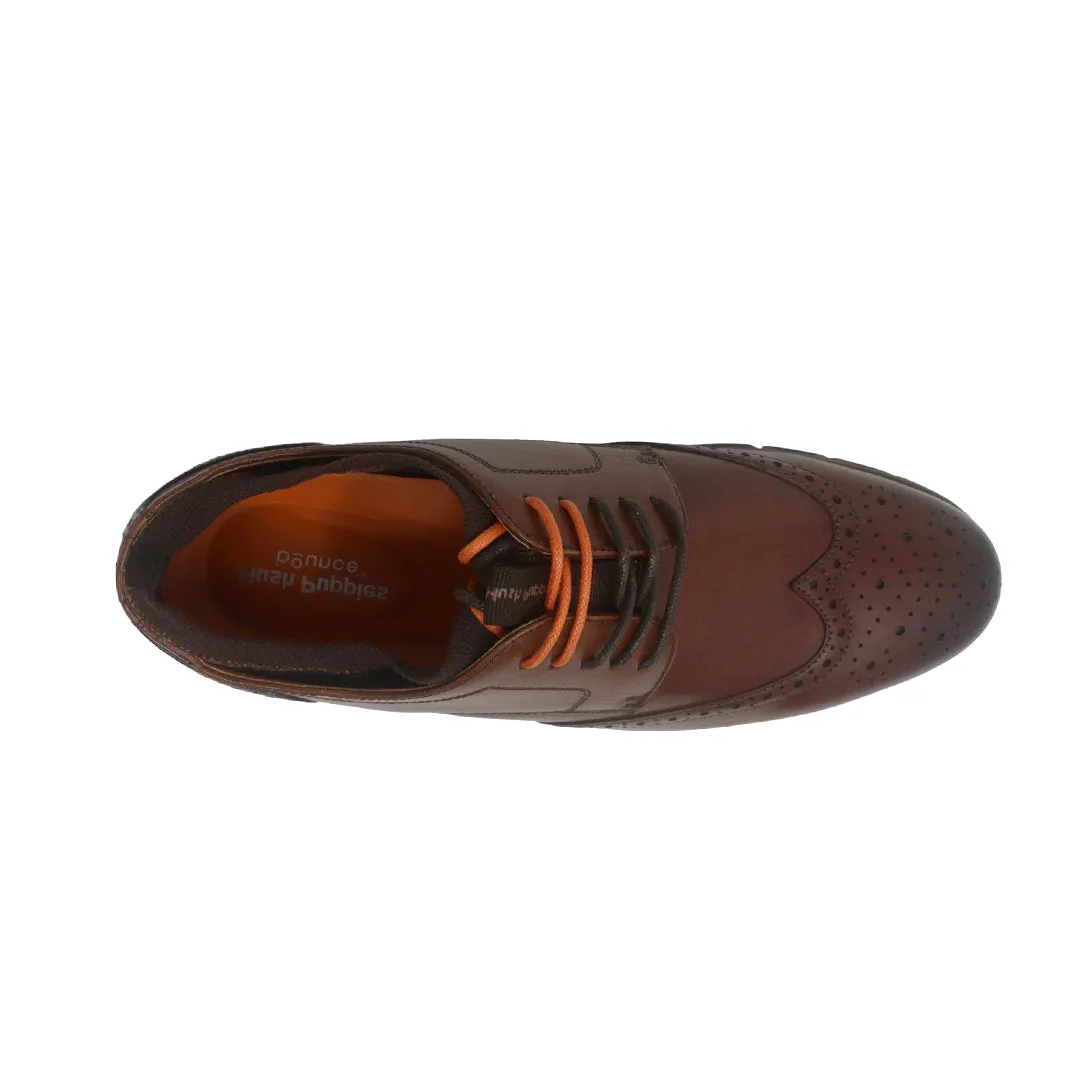 Zapatos de vestir Martin wingtip tan para hombre