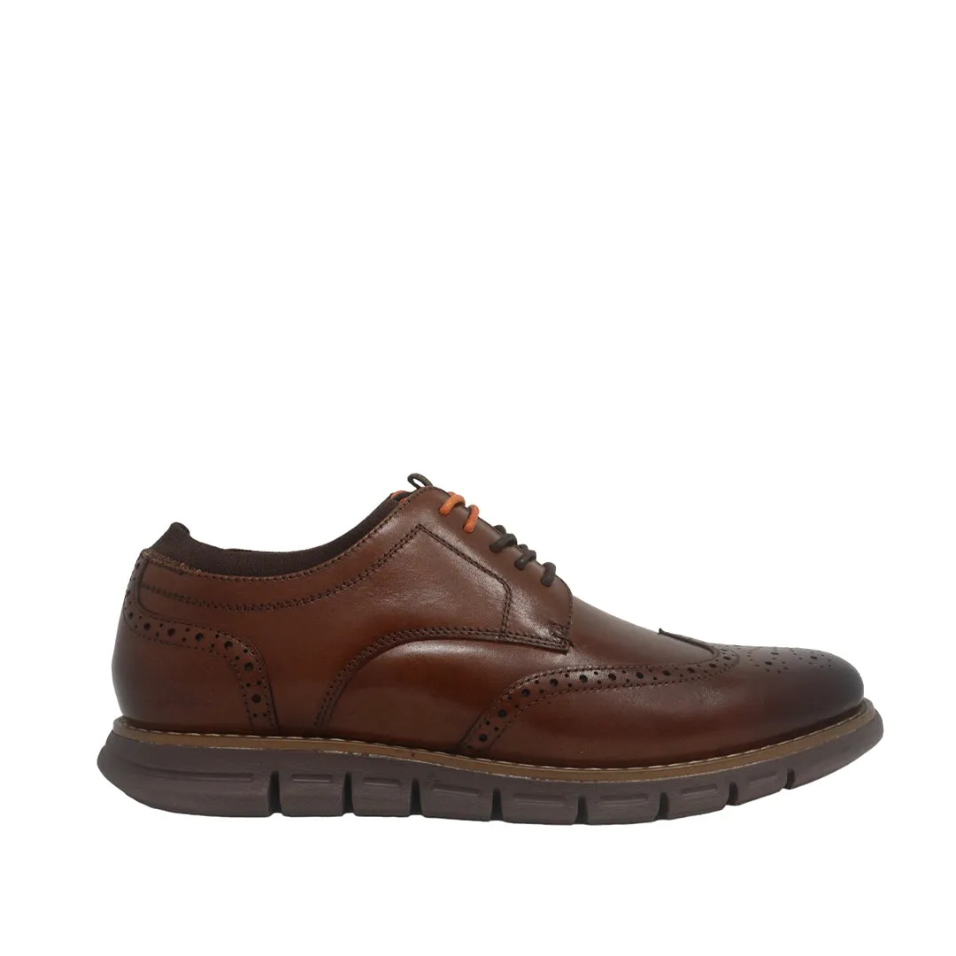 Zapatos de vestir Martin wingtip tan para hombre