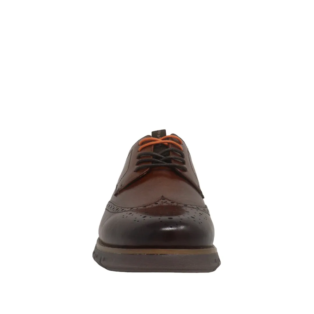 Zapatos de vestir Martin wingtip tan para hombre