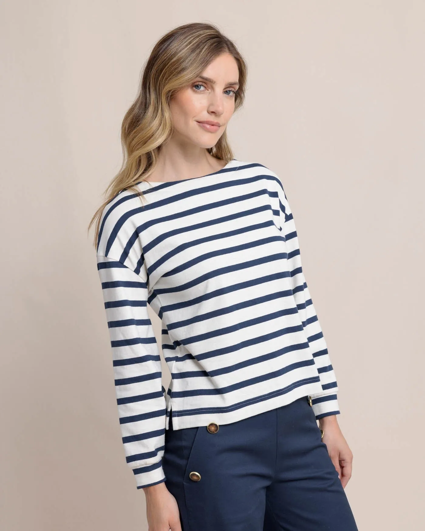 Zayla Striped Top