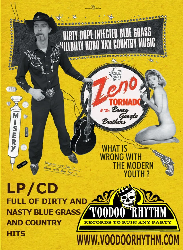 Zeno Tornado and the Boney Google Brothers -  dirty dope.. (VRCD19/VR1219)